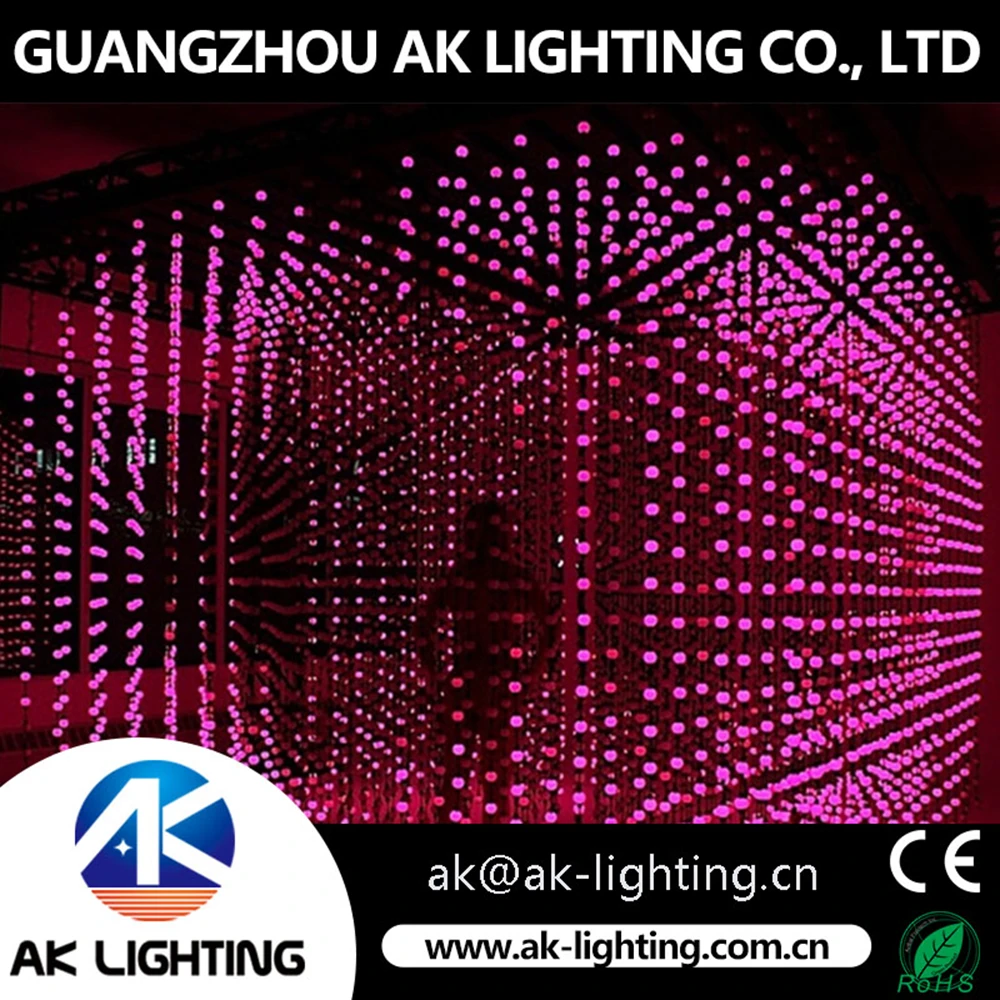 32 pcs MADRIX STRIP LED 3D PIXEL BALL 50mm RGB LED Pixel Module Full Color DMX512 Festoon dream color milky MADRIX BALL