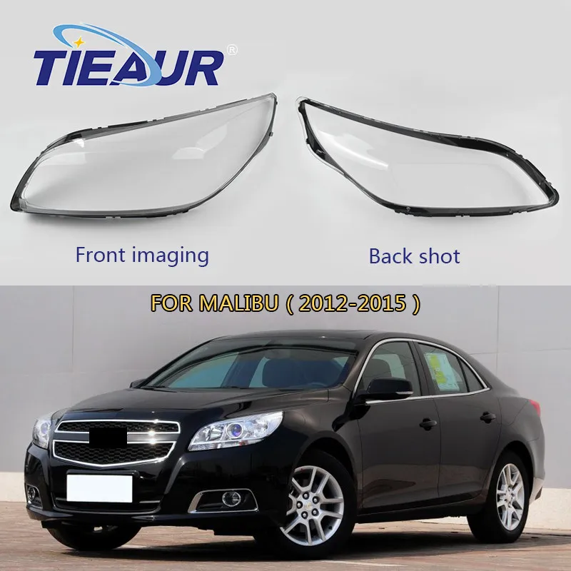 

For Malibu Headlight Lens Cover Replacement 4Doors Transparent Lens Cover 2012-2018 Headlamp Clear Shell Car Accessories