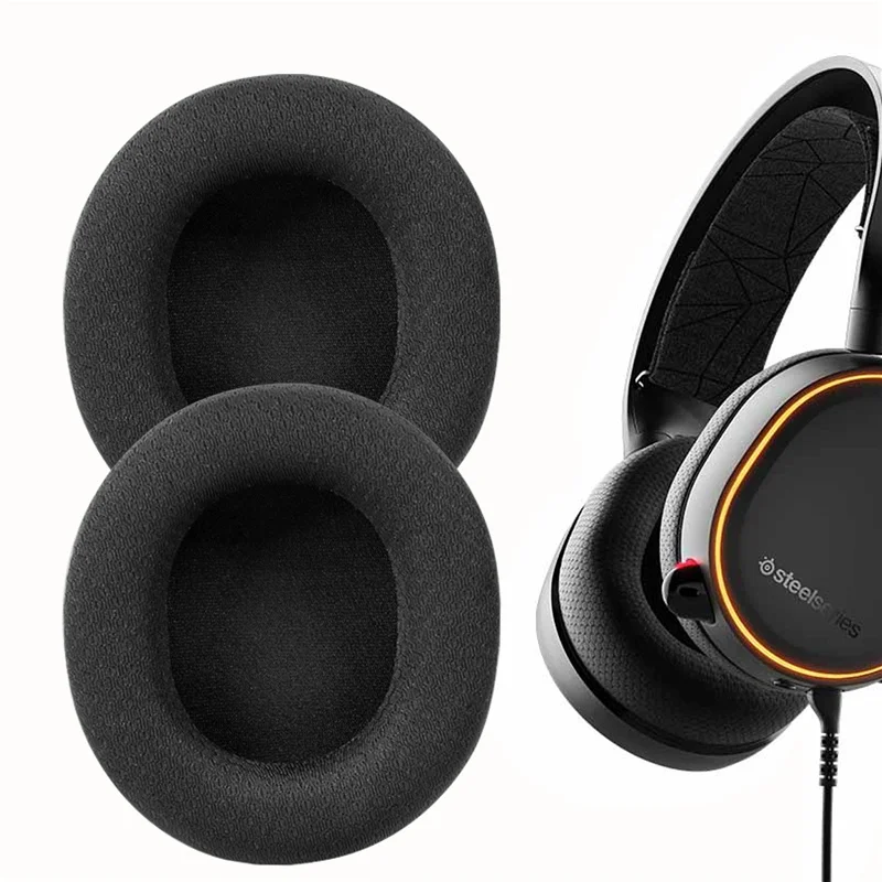 Cuscinetti per le orecchie in schiuma morbida cuscini cinturino per fascia per cuffie Steelseries Arctis 3 Arctis 5 Arctis 7 auricolare