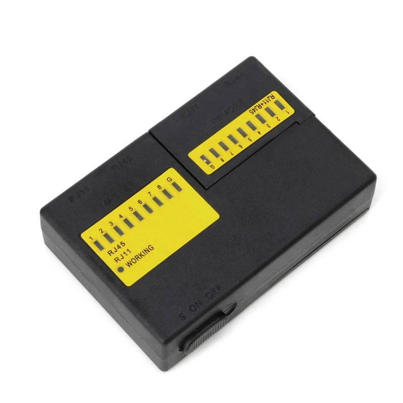 Суперминиатюрный сетевой кабель LAN Cat5 RJ11 RJ45, тестер, Прямая поставка