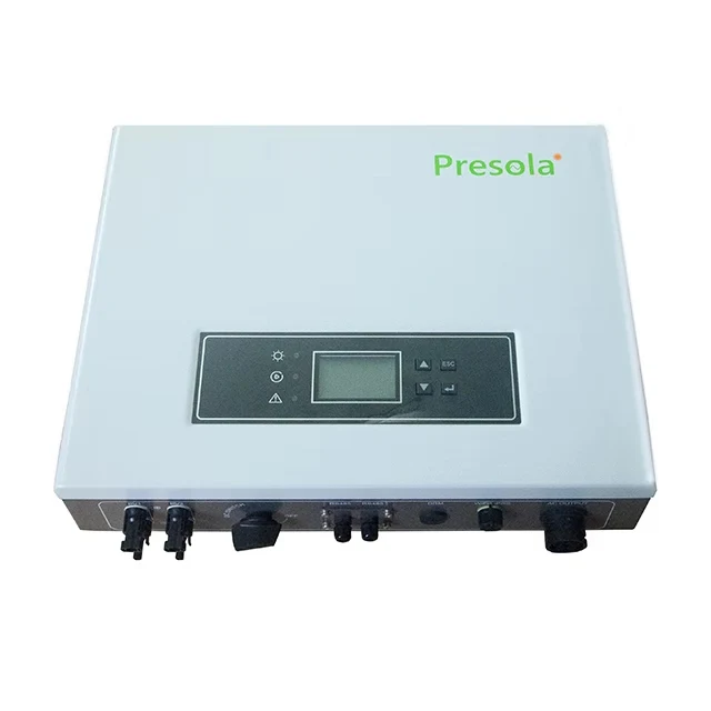 Factory price presola 5kw ongrid 3phase dualmppt home use solar inverter on grid connected solar inverter