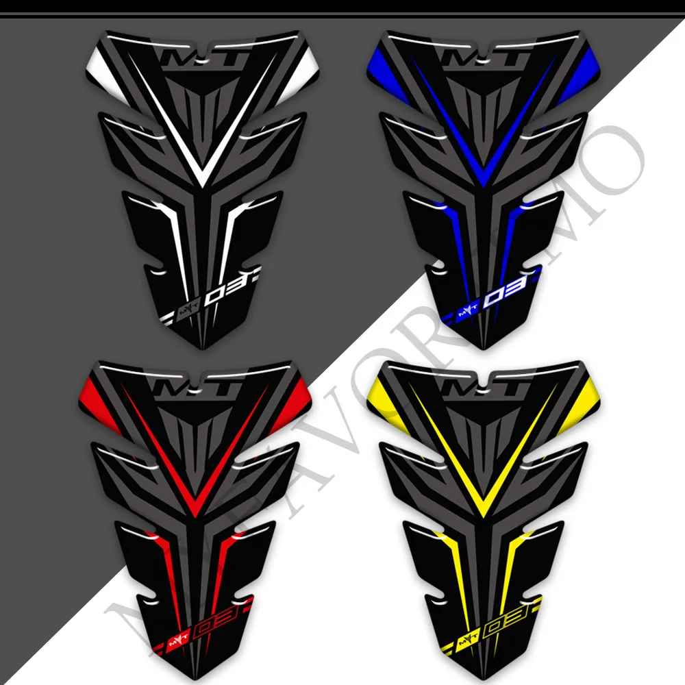 

For Yamaha MT03 MT-03 MT 03 Tank Pad Protector Fairing Accessories Decals Stickers Fender Windshield Handguard Motorcycle