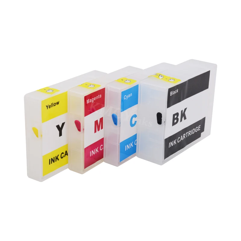 KMCYinks PGI 2400XL Refillable Ink Cartridge For Canon PGI-2400 XL MAXIFY IB4040 IB4140 MB5040 400ml Bottle Ink Refill Kits