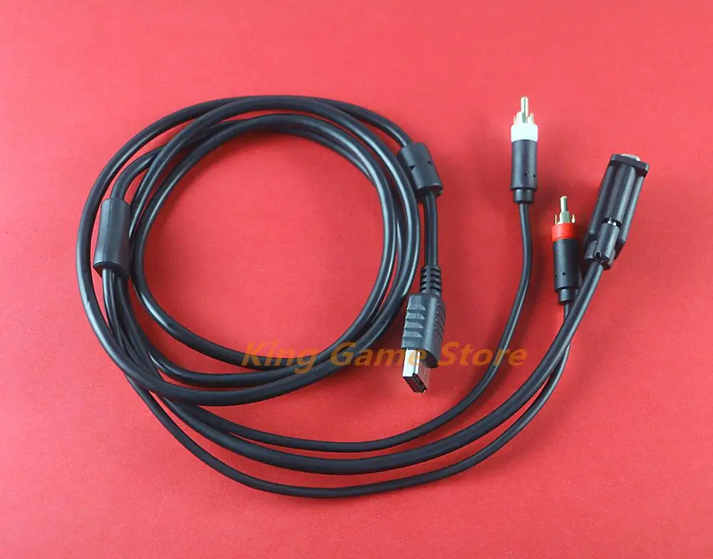 1pc Replacement high quality VGA High Definition Cable RCA Sound Adapter HD PAL NTSC For Sega Dreamcast DC