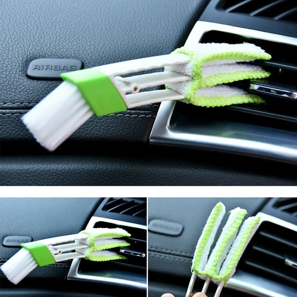 Car Dust Brush Car Accessories Air Conditioning Outlet Cleaning Brush Dashboard Dust Brush Interior Cleaning Keyboard Brush