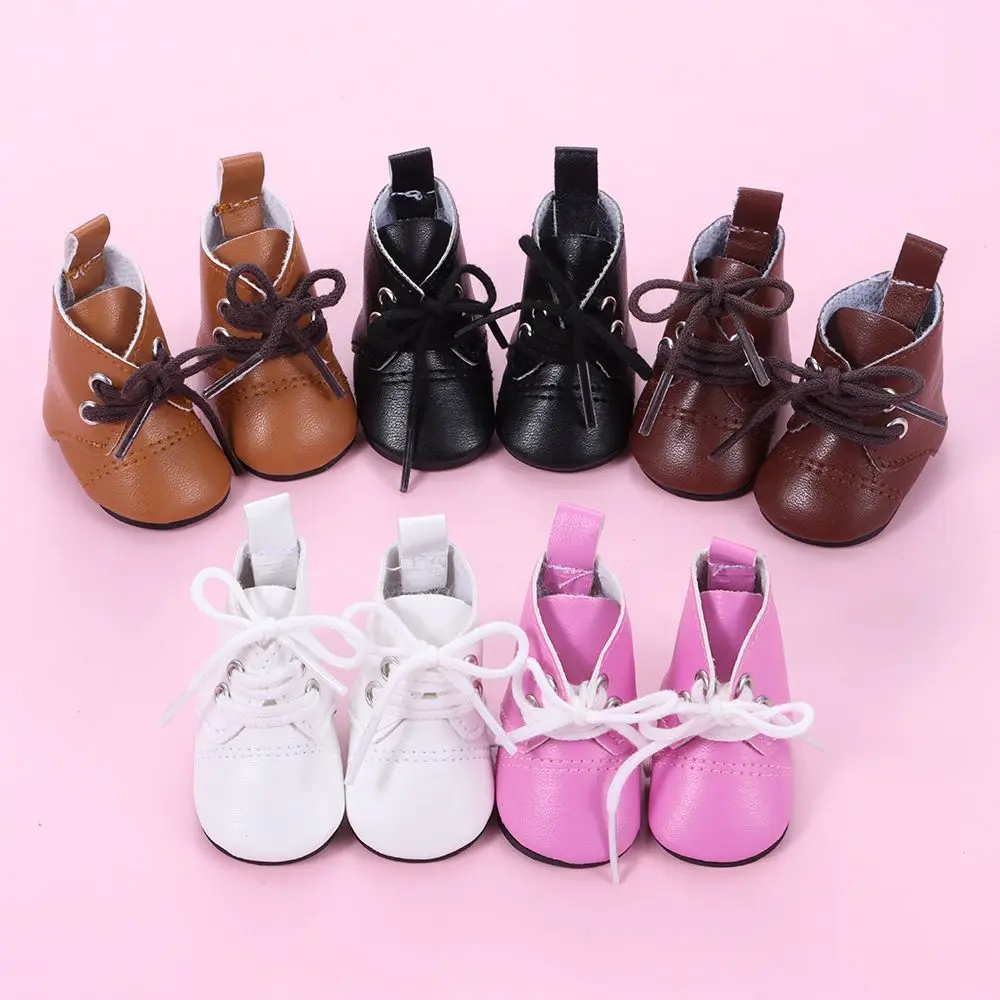 5-5.5cm Doll Boot Mini Shoes For 20cm Plush Doll For 1/4 Accessories Doll Shoes Doll House Change Clothes Game Toys Doll Boot