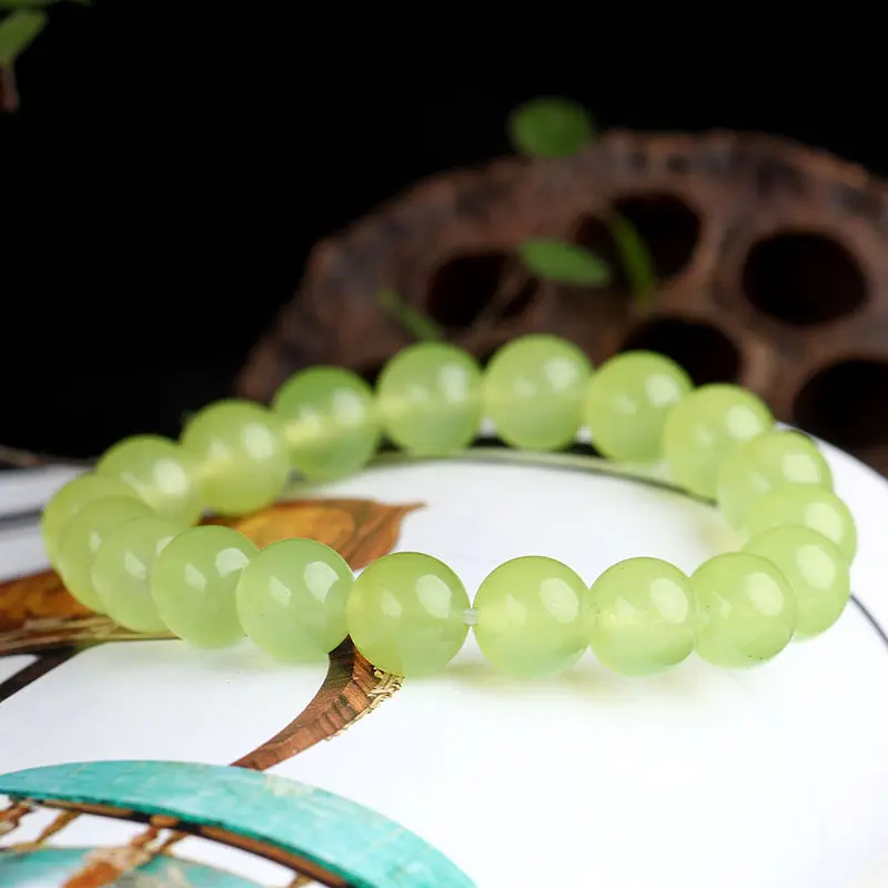 Ice Grape Color Real Jade Bangles Natural Agate Chalcedony Bracelet Boutique Jewelry Accessories Quality