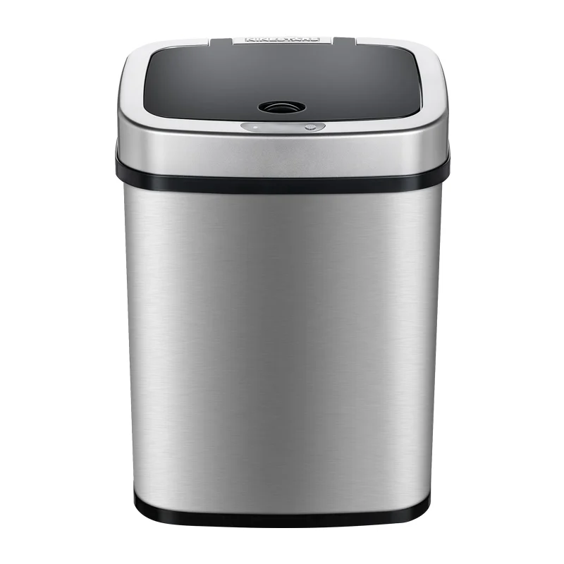 

CX m Smart Stainless Steel Induction Lid Trash Can Waterproof Contact-Free Storage Bucket