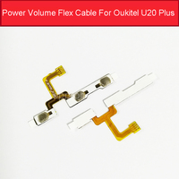 Power Switch on/off Volume up down Flex Cable For Oukitel U20 Plus Power Volume Button key Flex  Ribbon Replacement Parts