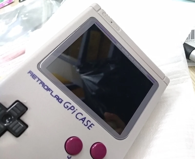 Deerekin 9H واقي للشاشة LCD من الزجاج المقسى لهاتف التحديثية GPi CASE 2