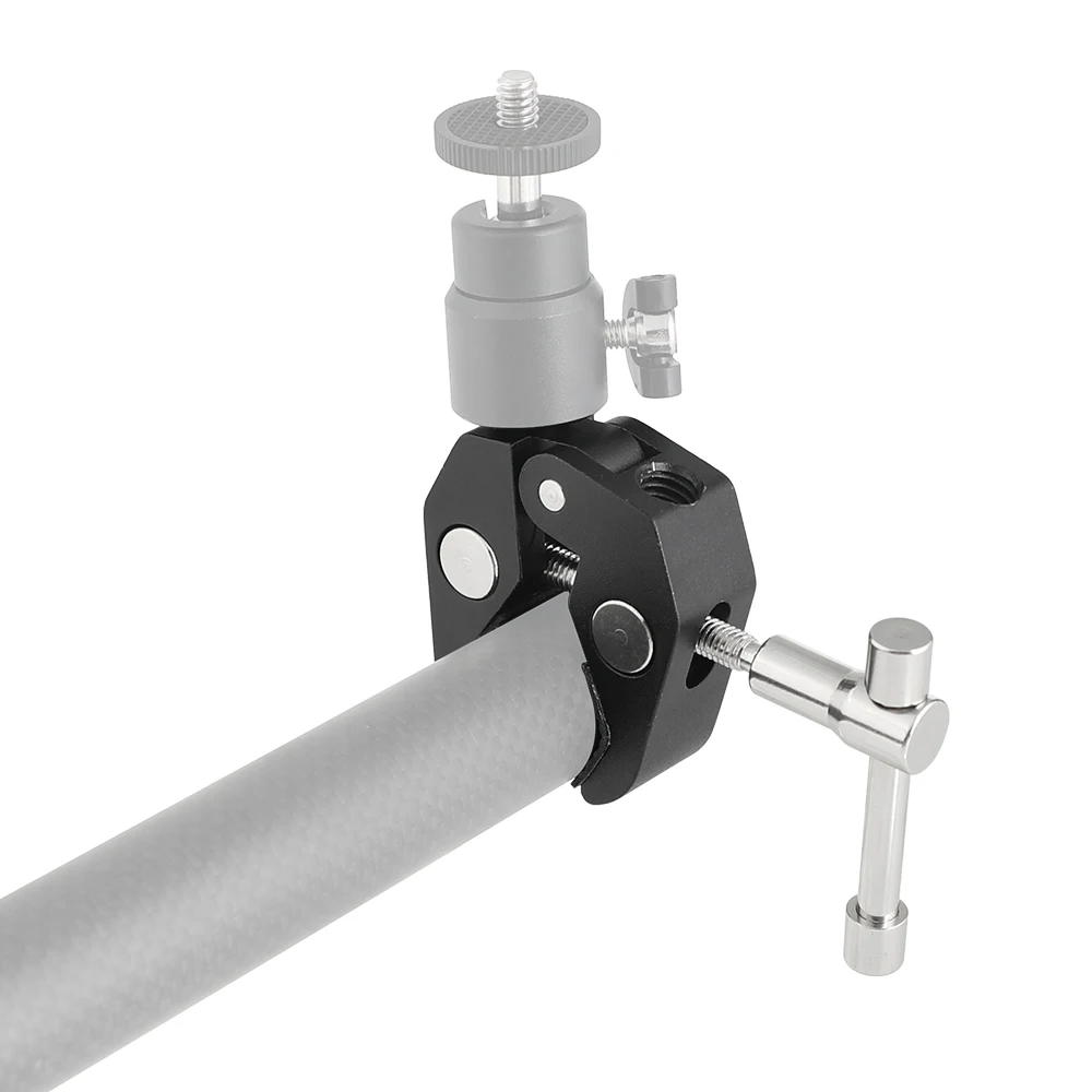 Hdrig super clamp mit 1/4 "und 3/8" Gewinde für Kameras/Lichter/Regenschirme/Haken/Regale/Platten glas/Querstangen für DSLR-Kamera
