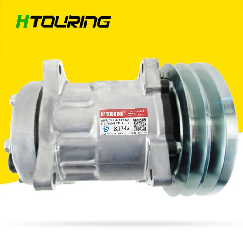 

For Car Case New Holland MC Cormick Steyr truck A/C Compressor 197121A1 1999755C3 1999755C2 Sanden SD7h15 7H15 4609 U4609 4478