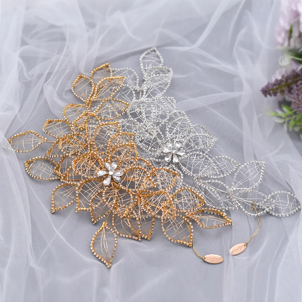 Lấp Lánh Cưới Tiara Cô Dâu Vương Miện Cô Dâu Phụ Kiện Tóc Pha Lê Mũ Đội Đầu Kim Cương Giả Mũi Cô Dâu Tóc Dây Đội Đầu Dành Cho Nữ