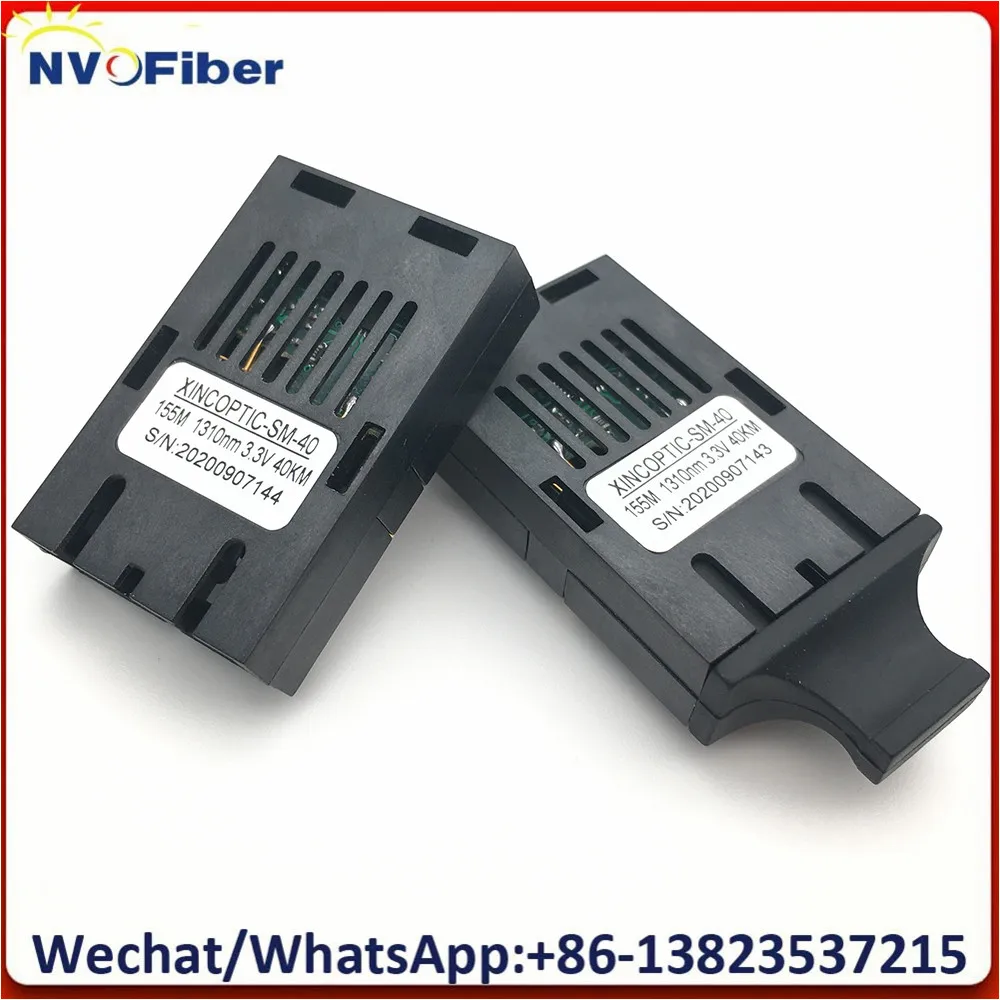 Hot Sale SC 1x9 Transceiver Dual Fiber 155M 5V 1310nm 1550nm 20km/40km/60km/80km/100km/120km Singlemode 1*9 Optical Module