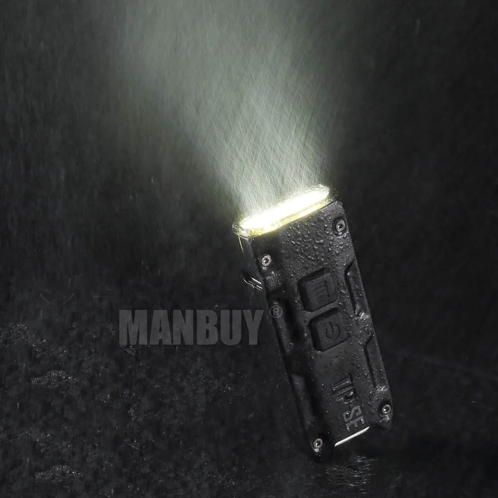 2024 nitecore TIP SE Mini Metal Key Button Light with Clip 700LMs 2x P8 LEDs Pocket Torch EDC TypeC USB Rechargeable Flashlight