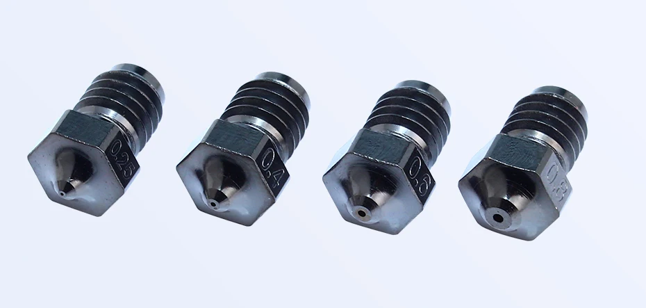 Trianglelab V6 DLC Düse aus gehärtetem Stahl, Nano-Beschichtungsdüse für Dragonfly Dragon Hotend V6 Hotend Matrix Extruder DDB – Detail 11