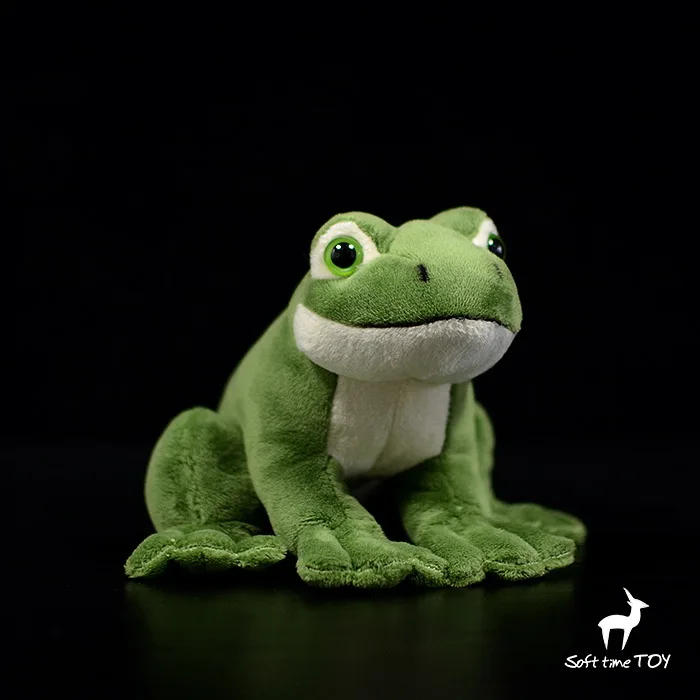nuovo giocattolo rana peluche simulazione rana 16 cm bambola morbida giocattolo per bambini decorazione regalo di compleanno h1980