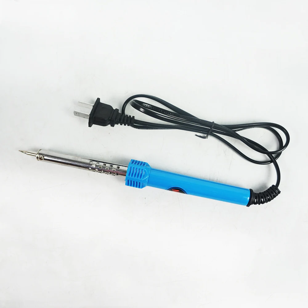 40W 110V / 220V External Heating Electric Soldering Iron Pen Welding Kit Repair Tool for Electronics Work EU  US Plug