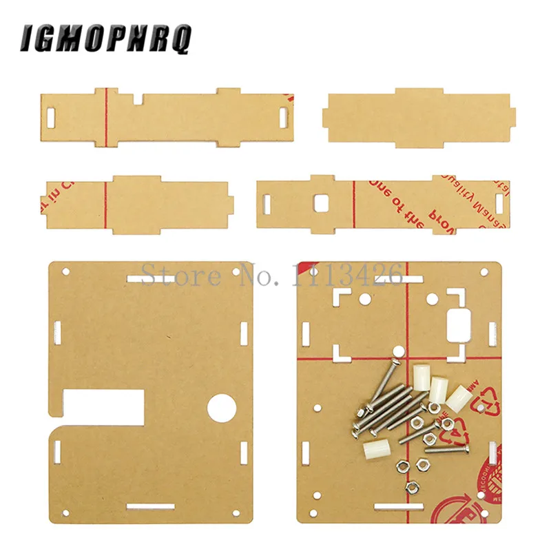 LCR-T4 Box Clear Acrylic LCR-T3 Case Shell Housing For LCR-T4 Transistor Tester ESR SCR/MOS LCR T4