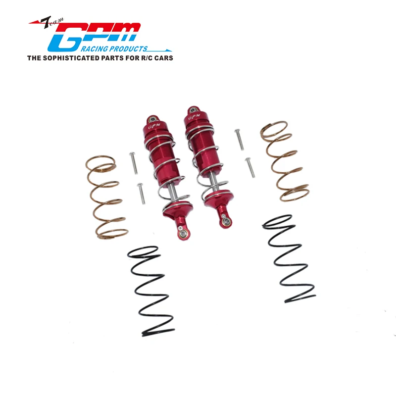 GPM ARRMA 1/10 KRATON 4S BLX ARA102690 Monster Truck Metal aluminum alloy 107MM front shock absorber DAMPERS AR330528 + AR330530