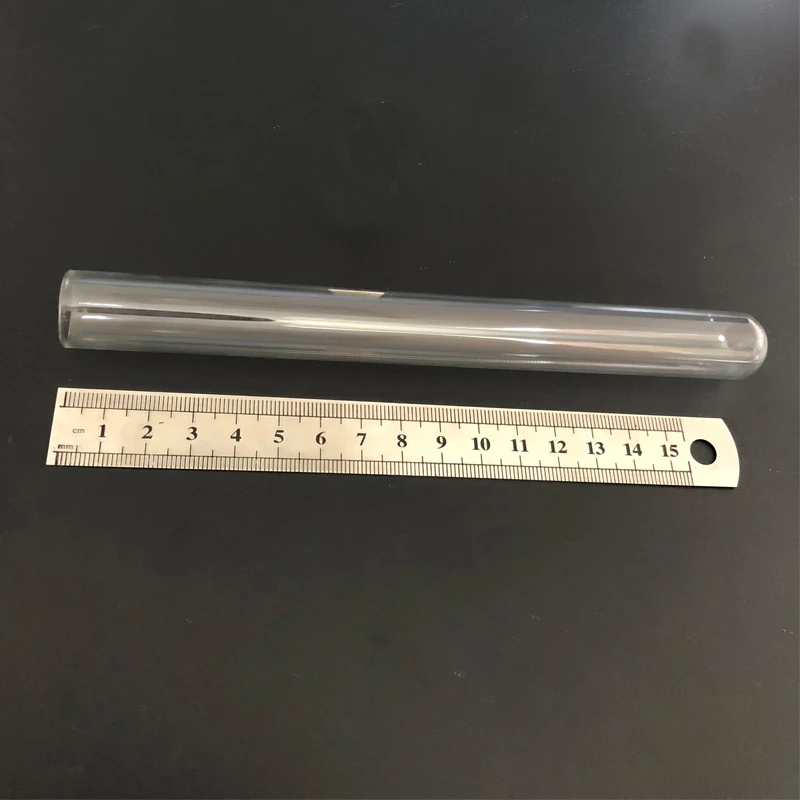 50 pieces/pack 18x180mm Lab Round Bottom Glass Test Tube with Cork Stopper Laboratory Glassware