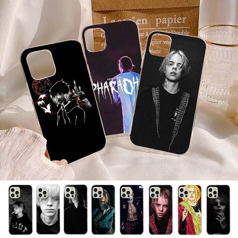 Russia rapper Pharaoh Phone Case for iphone 13 8 7 6S Plus X 5S SE 2020 XR 11 12 mini pro XS MAX