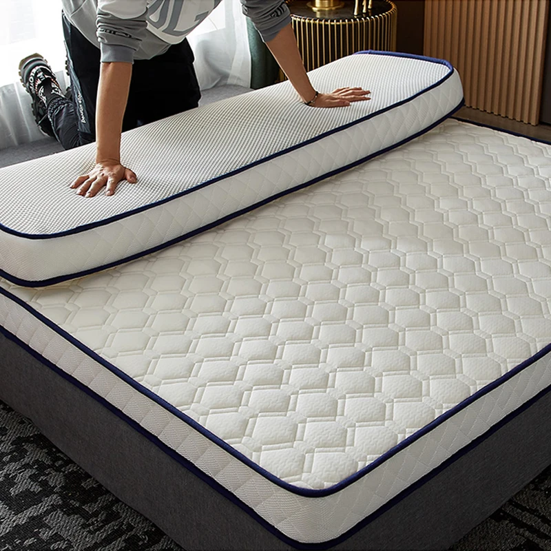 New Breathable Latex Mattress Foldable Floor Tatami Single Double Student Dormitory Thicken 6/10cm Comfortable Sponge mattress