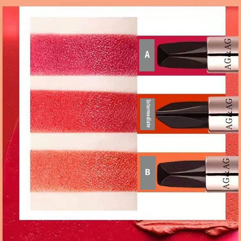 Set per il trucco Rossetto in velluto Smalto per labbra rosso sexy Palette di ombretti Mascara nero folto Impostazione Kit di polvere sciolta Cosmetici