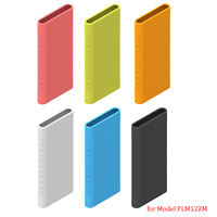 Besegad Soft Silicone Protective Case Cover Shell Sleeve for 2019 NEW Xiaomi Mi Power Bank 3 10000mAh Power Bank PLM12ZM Gadgets