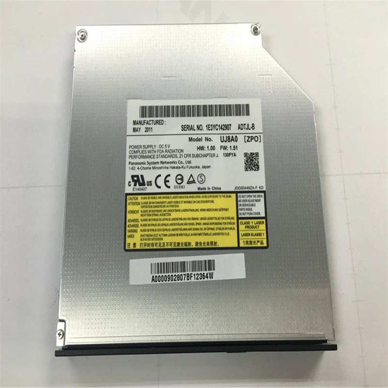 DVD+RW CD+RW Burner Drive DVD Writer Model For uj8c0uj880uj8e1uj8d1uj8a0 built-in SATA serial DVD recording drive