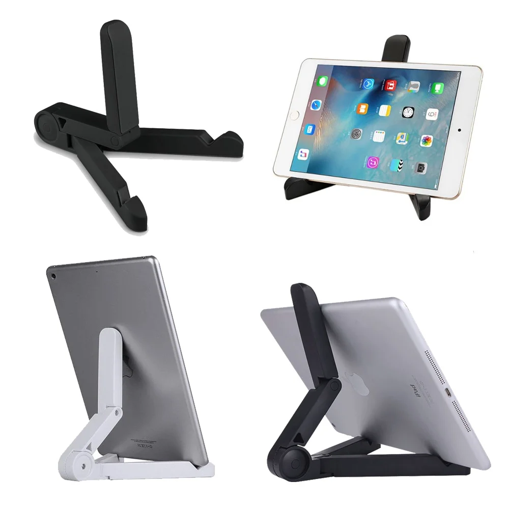 Tablet Holder Phone Holder Convenient Foldable Adjustable Angle Support Mount for IPad Phone