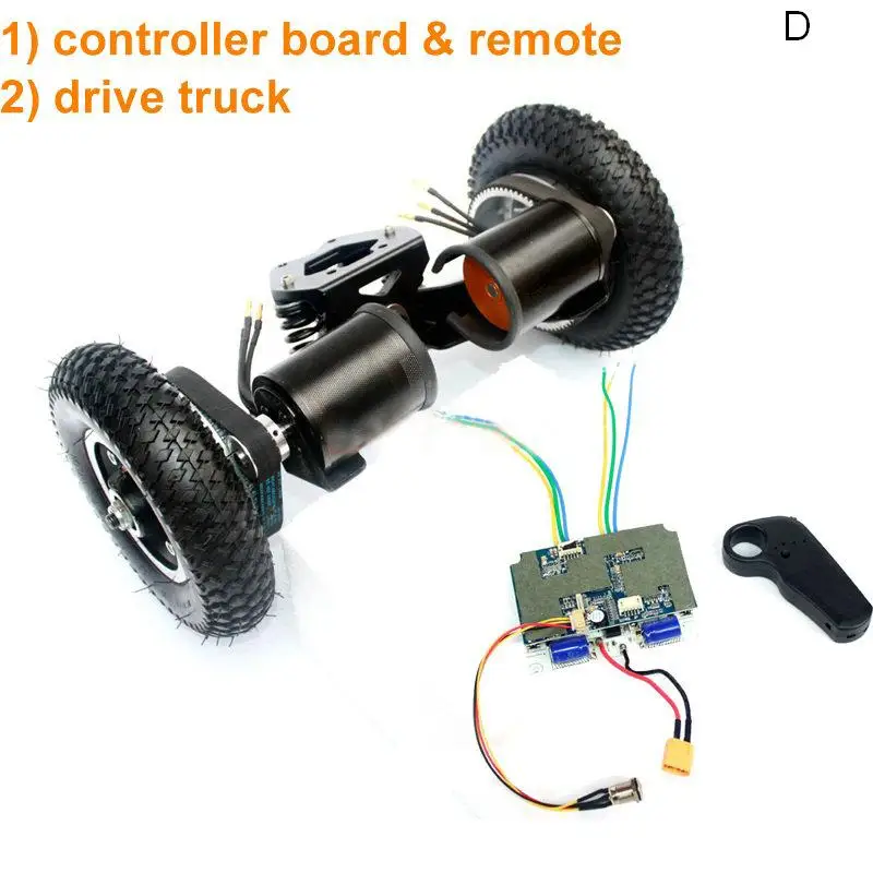 Electric Skateboard Brushless Motor 8inch Whlees Off Road Skateboard Belt Drive Bridge 4 Wheel Long Board 11inch e-skateboard