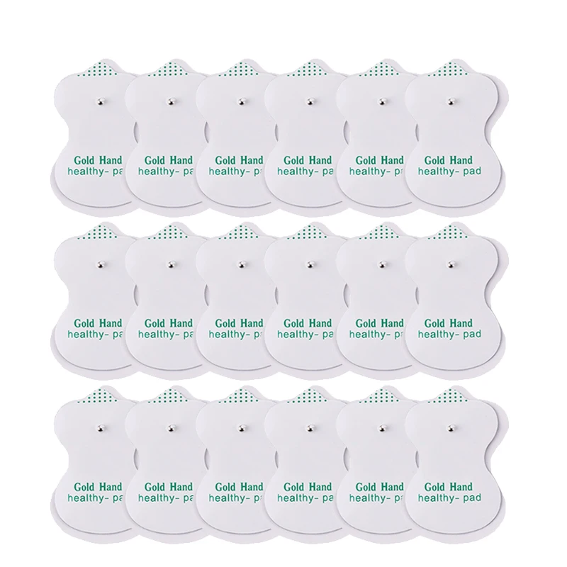 Snap Tens Electrode Replacement Pads for Digital TENS Therapy Machine Cervical Vertebra Physiotherapy Body Slimming Massagers