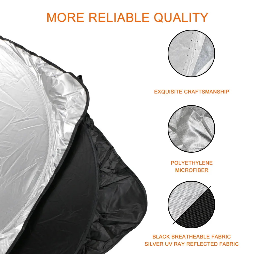 Car Windshield Sun Shade Cover Anti UV Parasol Accessories For BMW F10 F30 F20 F31 F11 F34 F01 F12 F18 F32 F33 F45 F46 F82 F85 view 4