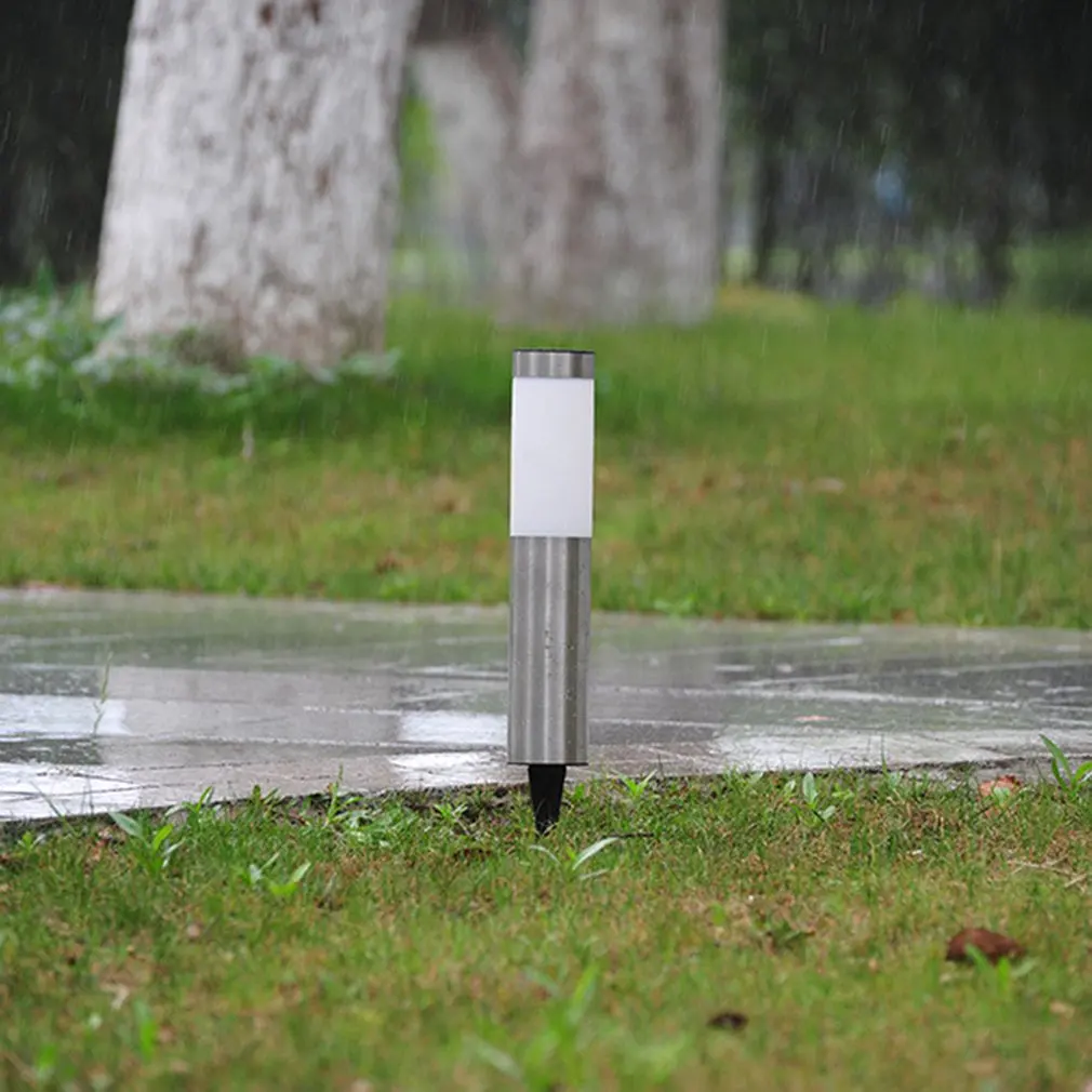 Epoxy Outdoor Courtyard Cylindrical Long Cylindrical Shape Built-in 1000MAH Battery For Lighting Durable Light