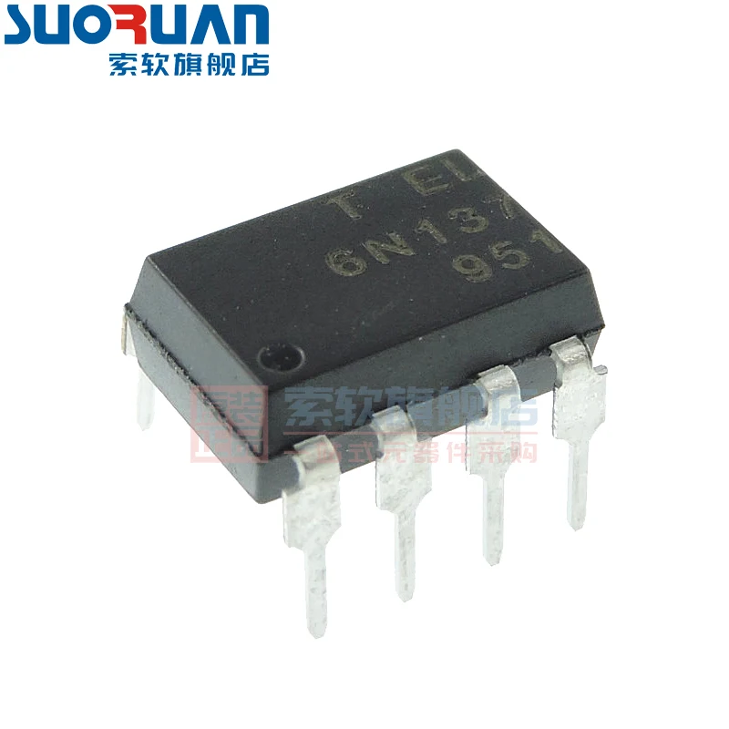 Frete grátis 6N137 6N137M DIP8 10PCS