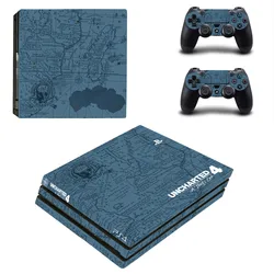 Uncharted 4 PS4 Pro Skin Sticker Decal For PS4 Pro Console & Controller Skins Vinyl