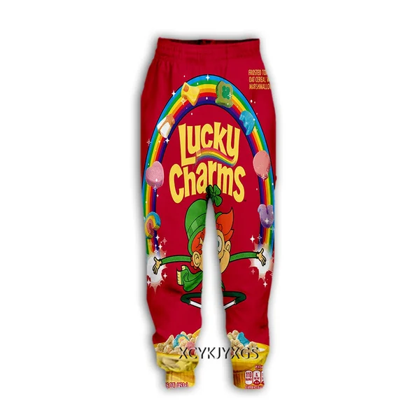 

New Arrive Popular Lucky Charms 3D Print Causal Clothing Fashion Men Women Tracksuits Crewneck Hip Hop Pants Plus Size S-7XL