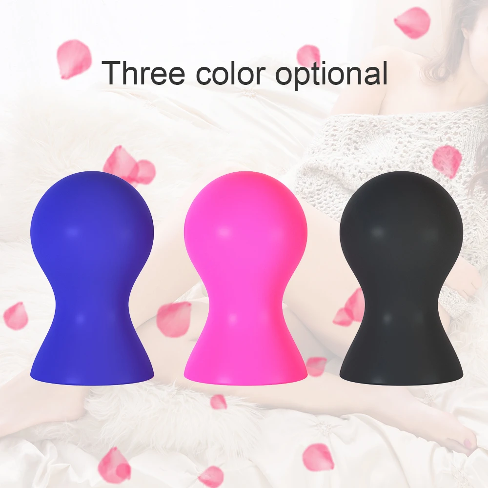 2pcs Breast Nipple Sucker No Vibrator Sexy Breast Massage Clitoris Stimulator Nipple Vacuum Pump Suction Cup Adult Sex Toys