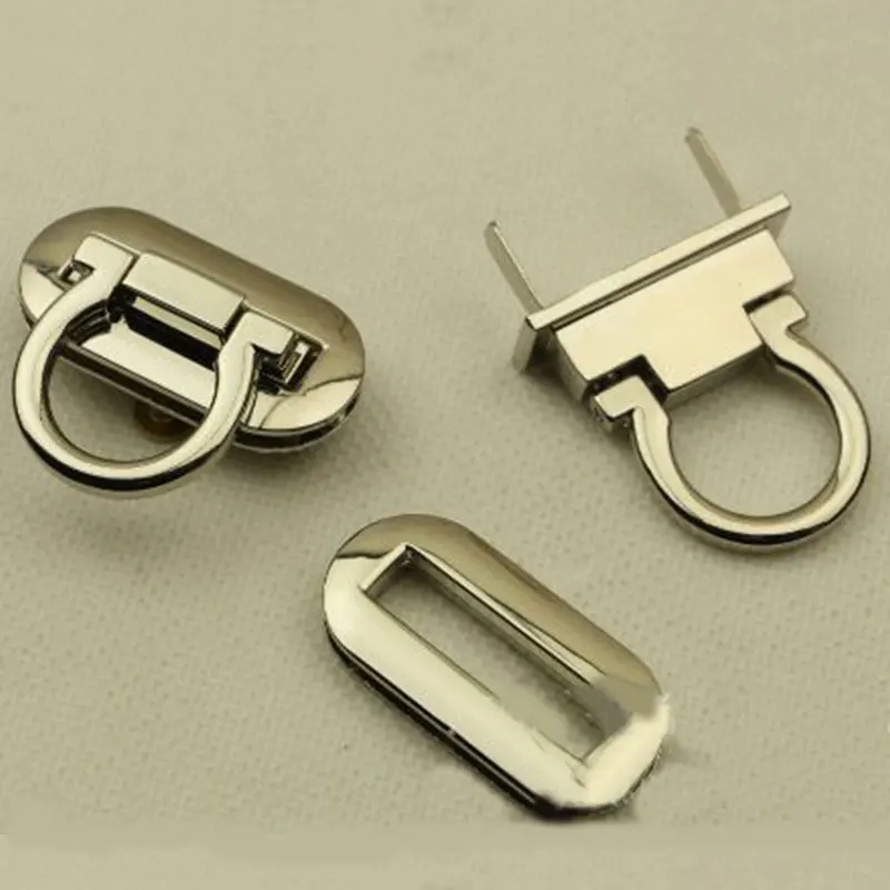 Turn Lock Twist Locks For DIY Handbag Metal Lock For The Bag Money Clasp Craft Bag Purse Hardware Accessories Wholesale 4 Colors