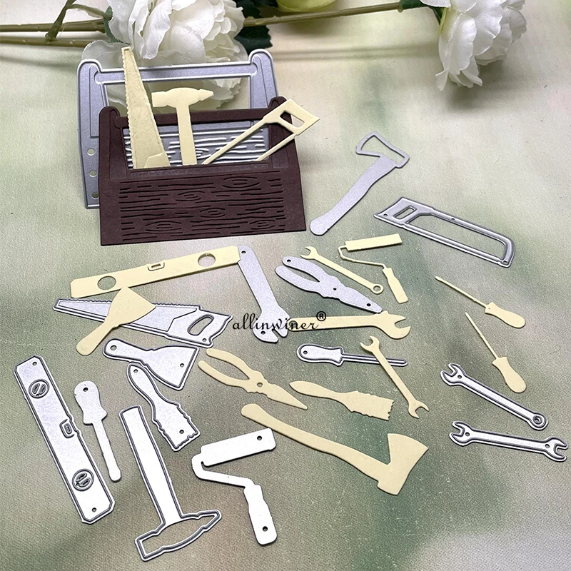 New Farm tool set Metal Cutting Dies for DIY Scrapbooking Album Paper Cards Decorative Crafts Embossing Die Cuts