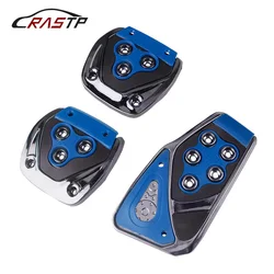 Auto Car Pedals Foot Fuel Brake Clutch Cover Universal Fit for Most Cars Auto Transmission Non Slip Foot Brake Pedal RS-ENL010