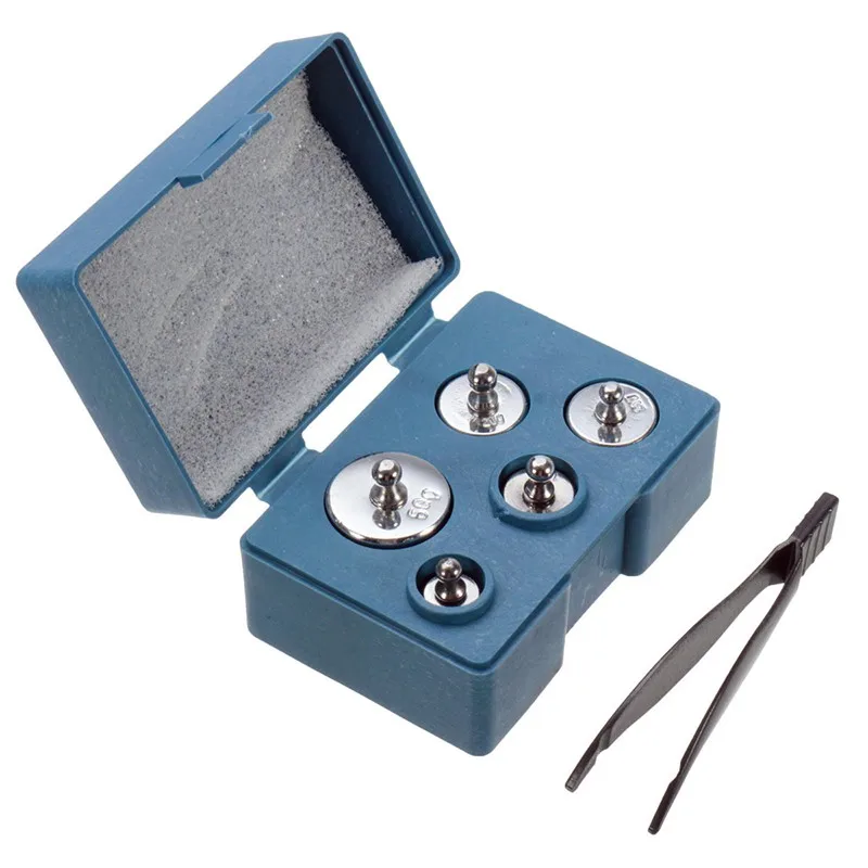 • Kit di bilance digitali con peso di calibrazione di precisione con pinzette