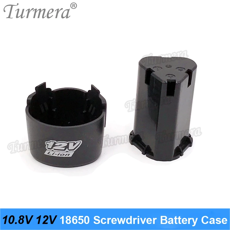 Turmera 스크루드라이버 드릴 배터리 케이스, 18650 홀더 브래킷, Shura Shrika 교체용 BMS 보드, 3S, 10.8V, 12V
