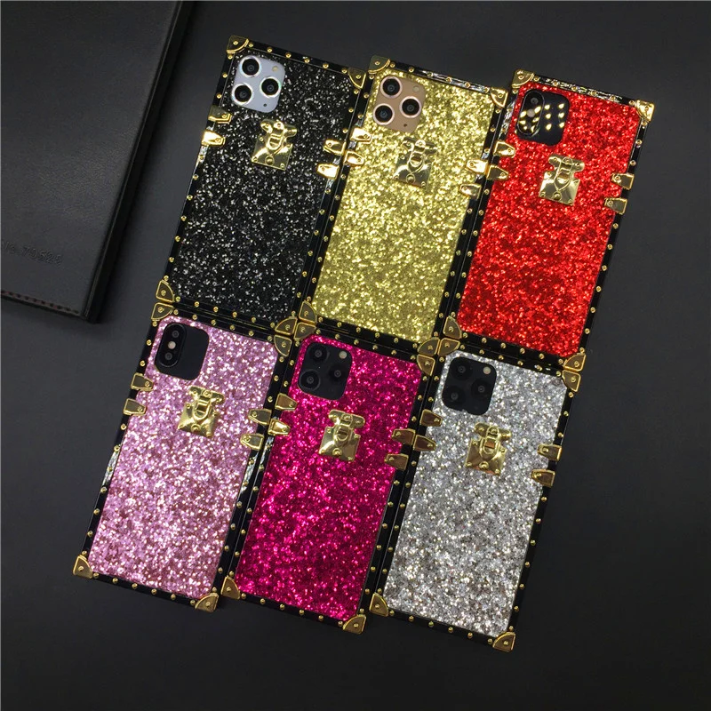 Luxury Bling Sequins Cover Gold Glitter Case for Samsung Galaxy A15 A25 A35 A55 A14 A54 A72 A52 A22 A23 A53 A33 A34 A13