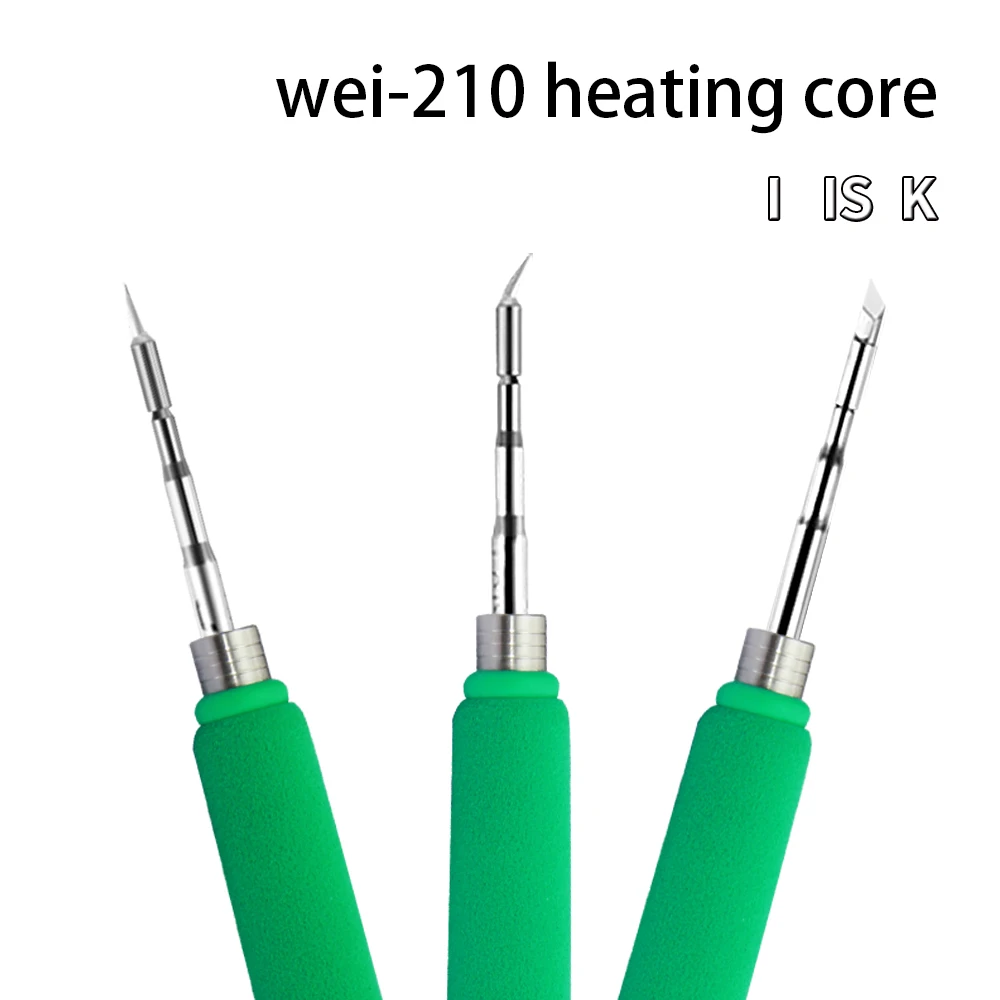 210 Soldering Iron Tips Universal JBC 210 Welding Tips Lead Free Heating Core For Sugon Soldering Station Handle