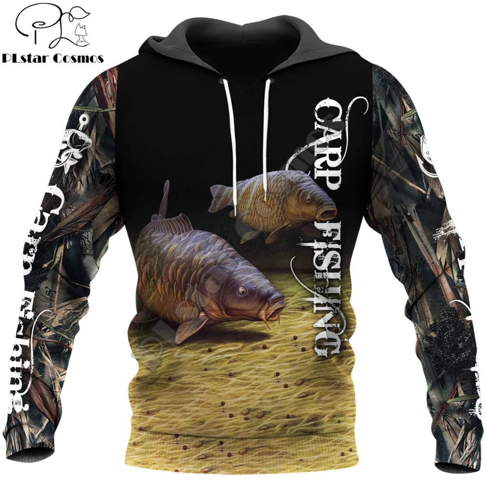 

Carp Fishing Pattern 3D All Over Printed Mens Autumn Hoodie Sweatshirt Unisex Streetwear Casual Zip Jacket Pullover KJ607