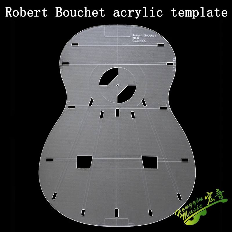 Robert Bouchet Robert. An assembly mould for the head template of the acrylic beam mould for Butcher's classical guitar