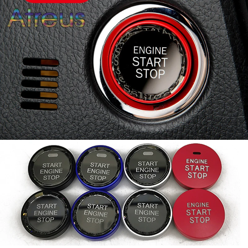 

Crystal Car Engine Start Stop Switch Button Stickers For LEXUS IS250 ES GS NX RX350 EX350 LX57 IS250 Toyota CHR RAV4 Accessories