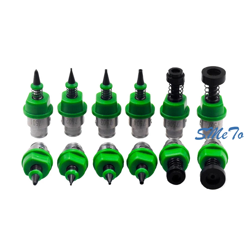 Pièces de rechange SMT buse Juki 7500 7501 7502 7503 7504 7505 7506 7507 7508 pour Machine de sélection et de placement JUKI RS-1 buse SMT Juki